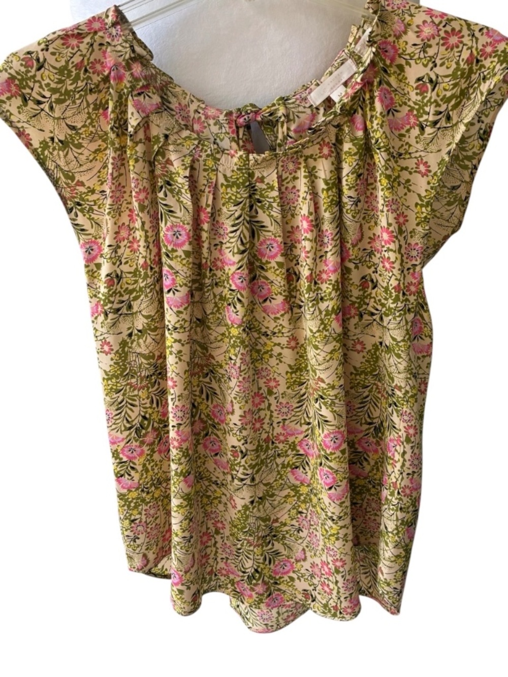 Lauren Conrad Floral Printed Top-Size M